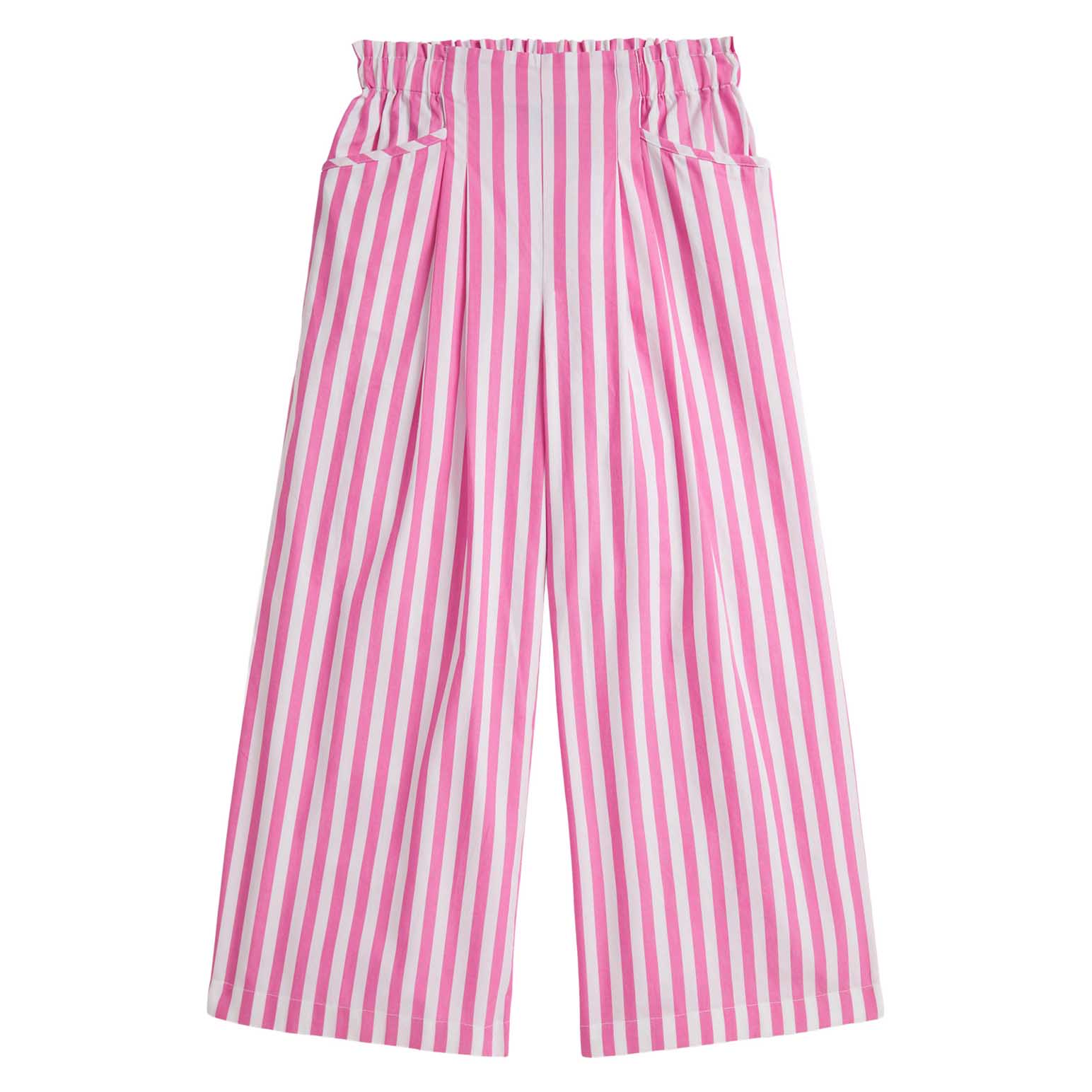 Polo Ralph Lauren Striped Poplin Wide-Leg Pant 7-10Y